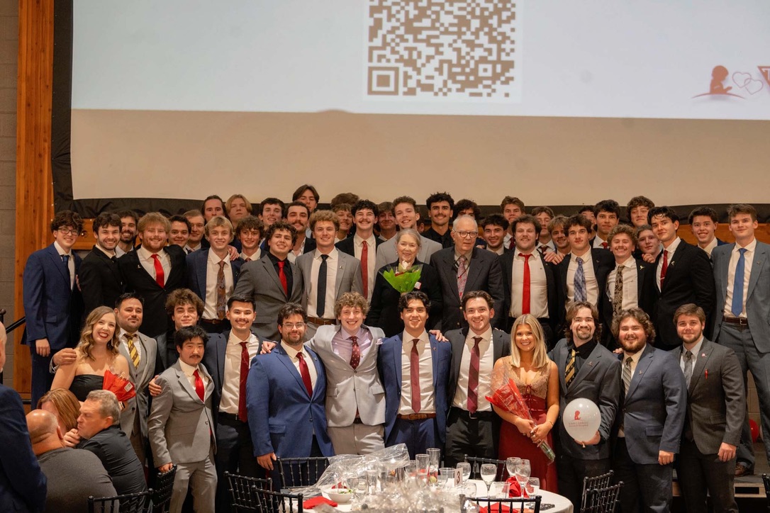 TKE Duluth brothers and guests posing together at the St. Jude Gala